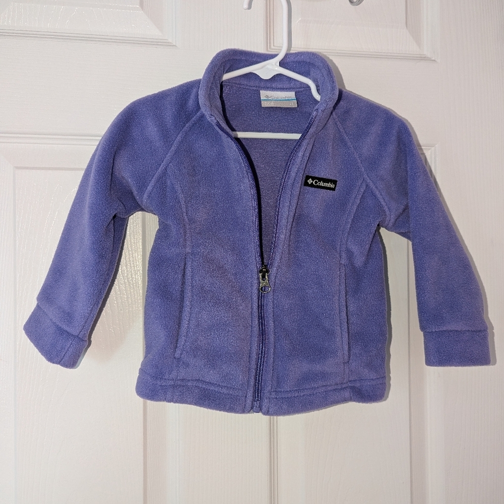 Toddler Columbia Lavender Fleece Jacket